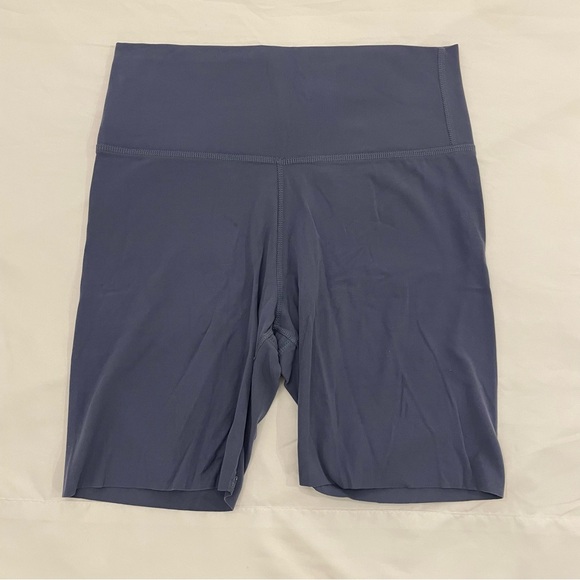 Nike Pants - Nike Yoga‎ Blue Biker Shorts Size Large
